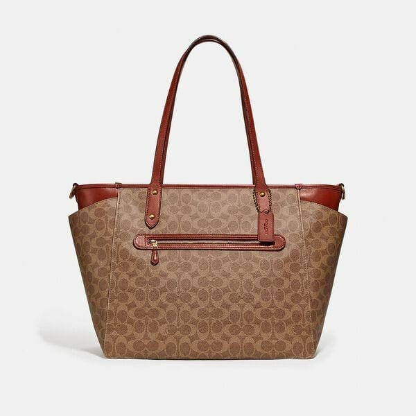 Fashion 4 Coach Baby Bag In Signature Canvas