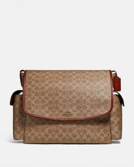 Fashion 4 Coach Baby Messenger Bag In Signature Canvas