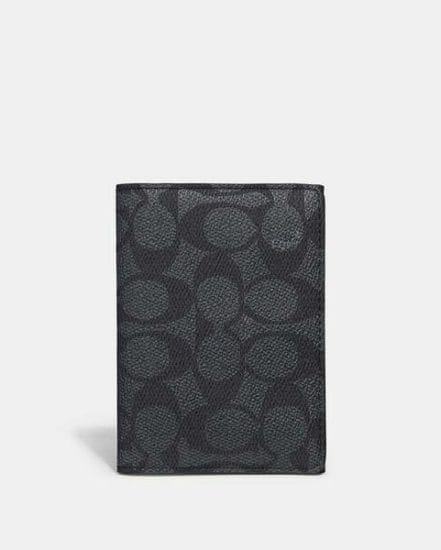 Fashion 4 Coach Bifold Card Case In Signature Canvas