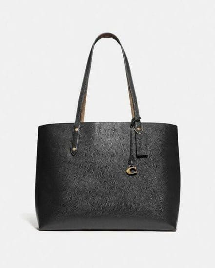 Fashion 4 Coach Central Tote With Signature Canvas Blocking