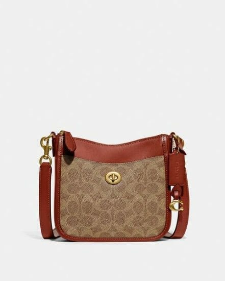 Fashion 4 Coach Chaise Crossbody 19 In Signatue Canvas