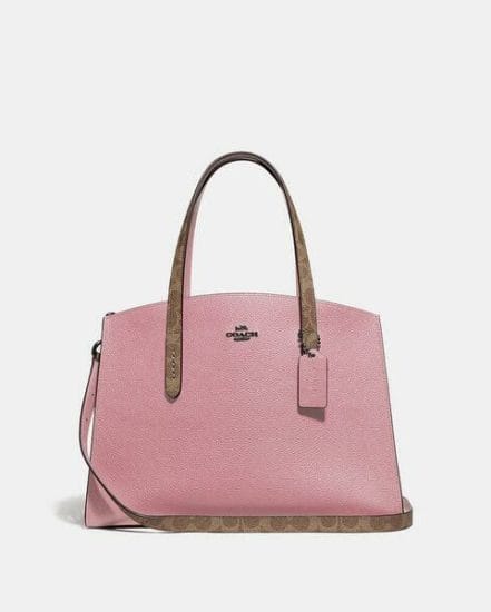 Fashion 4 Coach Charlie Carryall With Signature Canvas Blocking