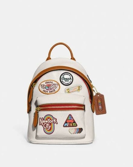 Fashion 4 Coach Charter Backpack 18 With Patches