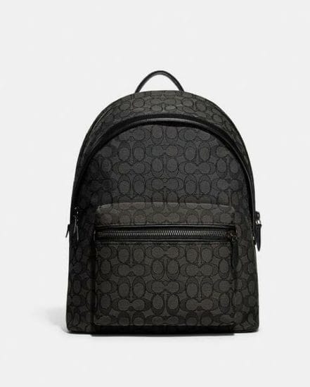 Fashion 4 Coach Charter Backpack In Signature Jacquard