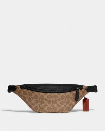 Fashion 4 Coach Charter Belt Bag 7 In Signature Canvas