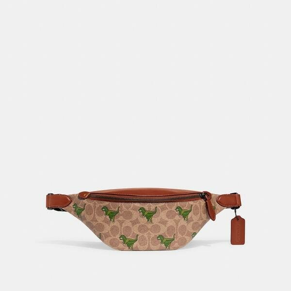 Fashion 4 Coach Charter Belt Bag 7 In Signature Canvas With Rexy Print