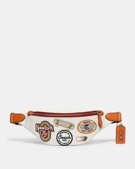 Fashion 4 Coach Charter Belt Bag 7 With Patches