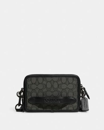 Fashion 4 Coach Charter Crossbody In Signature Jacquard