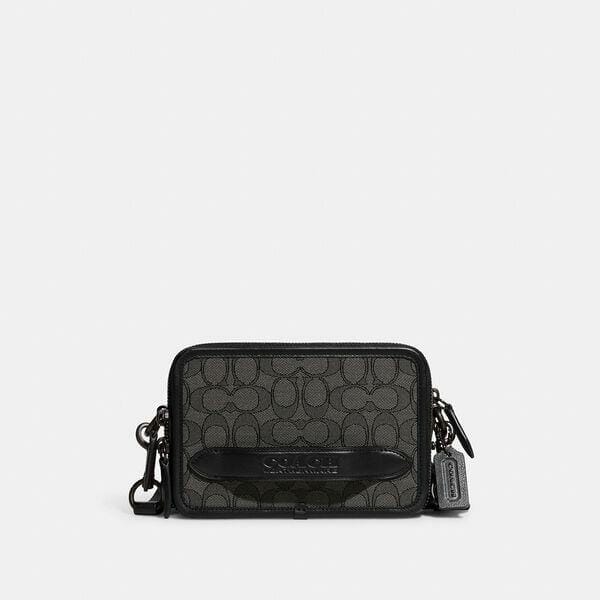 Fashion 4 Coach Charter Crossbody In Signature Jacquard