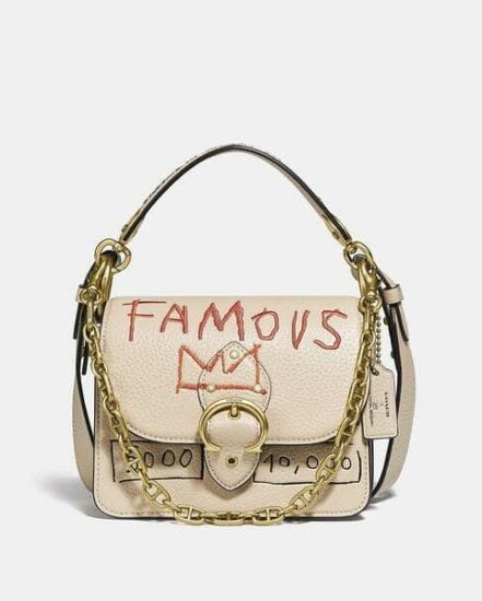 Fashion 4 Coach Coach X Basquiat Five Beat Shoulder Bag 18