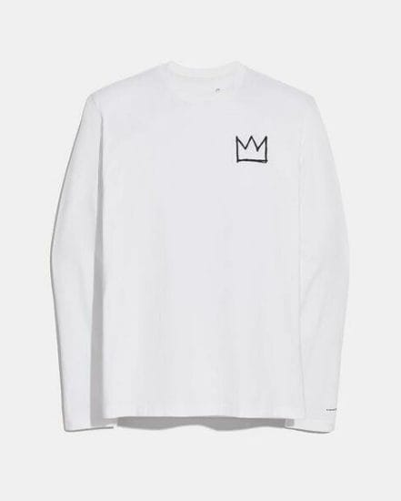Fashion 4 Coach Coach X Jean-Michel Basquiat Long Sleeve T-Shirt