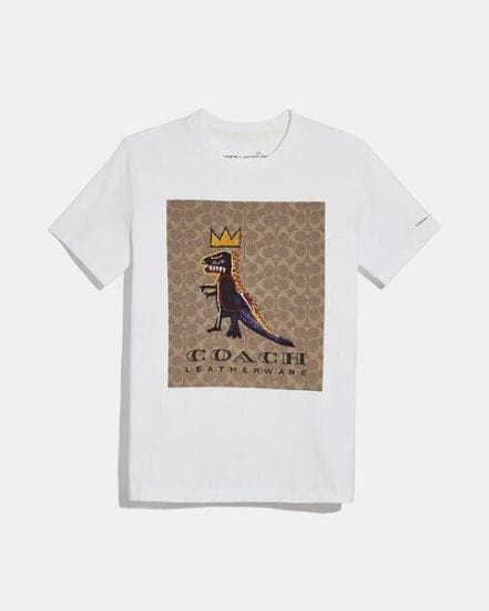 Fashion 4 Coach Coach X Jean Michel Basquiat Signature Pez Dispenser Tshirt