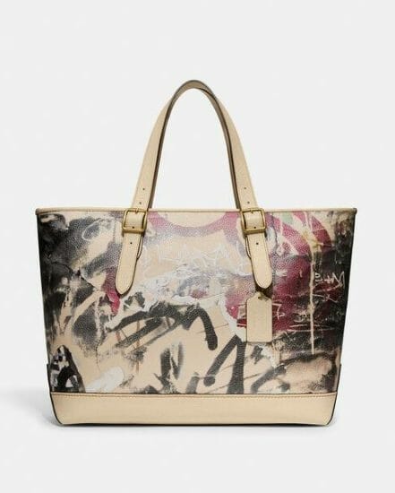 Fashion 4 Coach Coach X Mint + Serf Carriage Tote