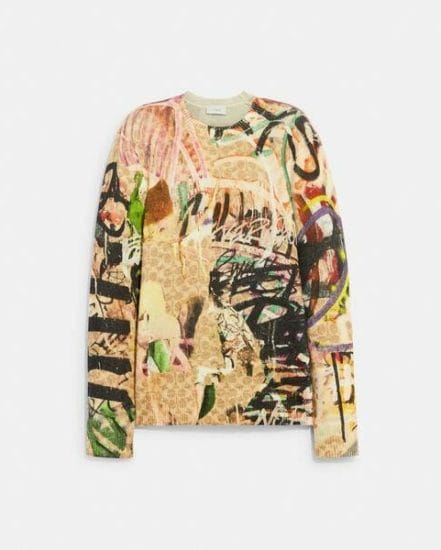 Fashion 4 Coach Coach X Mint + Serf Crewneck