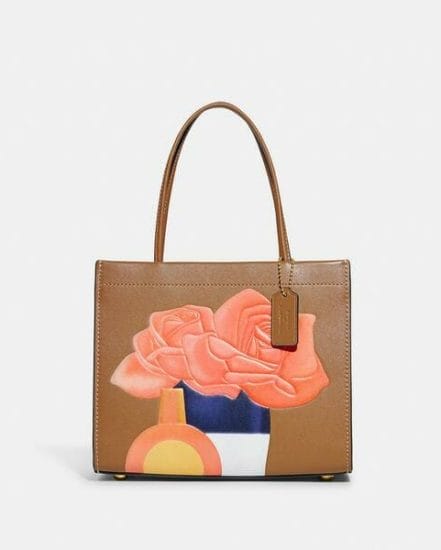 Fashion 4 Coach Coach X Tom Wesselmann Cashin Carry Tote 22