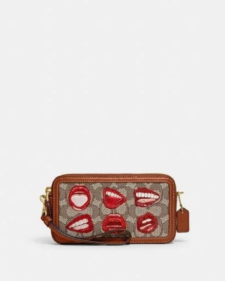 Fashion 4 Coach Coach X Tom Wesselmann Kira Crossbody In Signature Textile Jacquard