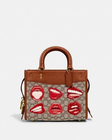 Fashion 4 Coach Coach X Tom Wesselmann Rogue 25 In Signature Textile Jacquard