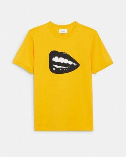 Fashion 4 Coach Coach X Tom Wesselmann T-Shirt In Organic Cotton