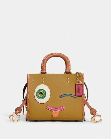 Fashion 4 Coach Coachies Rogue 17 In Signature Textile Jacquard With Winkie