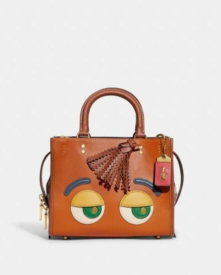 Fashion 4 Coach Coachies Rogue 25 In Signature Textile Jacquard With Dreamie