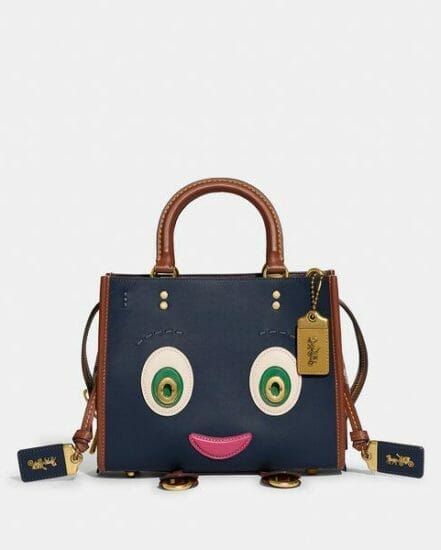 Fashion 4 Coach Coachies Rogue 25 In Signature Textile Jacquard With Sparkie