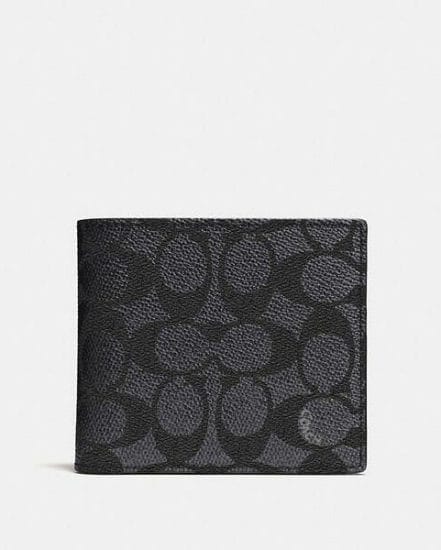 Fashion 4 Coach Coin Wallet In Signature Canvas