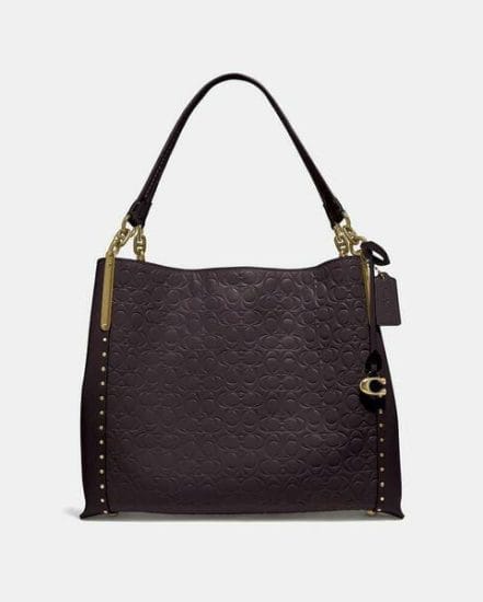 Fashion 4 Coach Dalton 31 In Signature Leather With Rivets