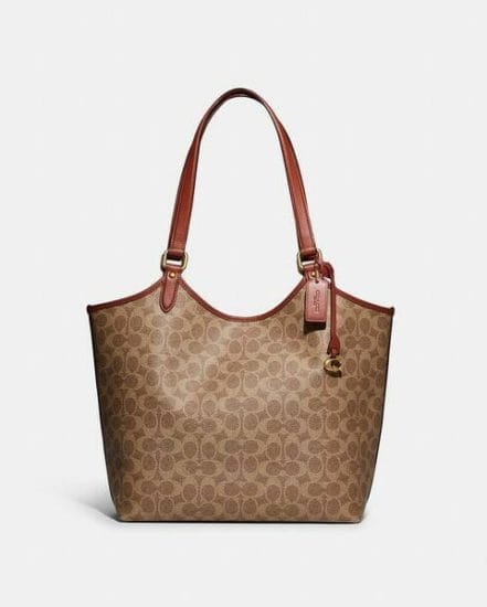 Fashion 4 Coach Day Tote In Signature Canvas