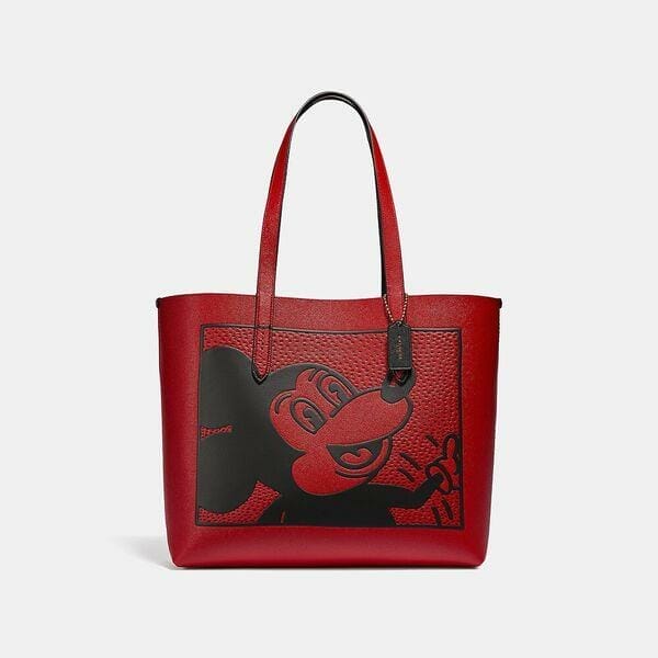 Fashion 4 Coach Disney Mickey Mouse X Keith Haring Highline Tote