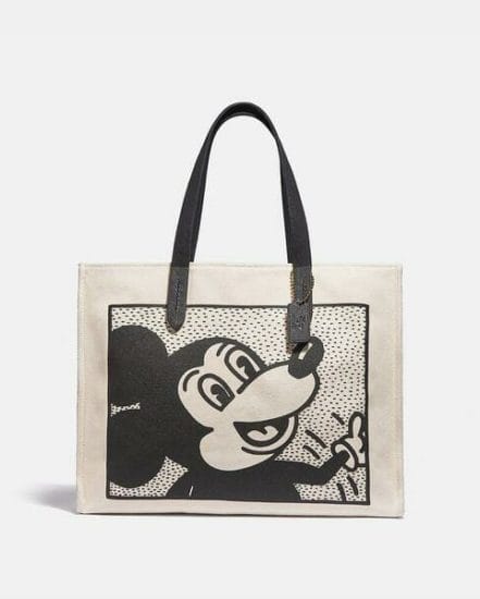 Fashion 4 Coach Disney Mickey Mouse X Keith Haring Tote 42