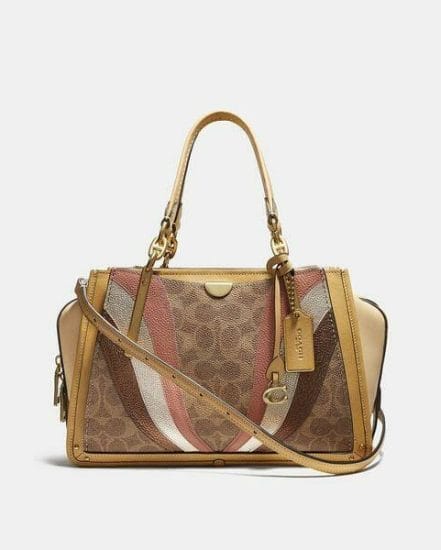 Fashion 4 Coach Dreamer In Signature Canvas With Wave Patchwork
