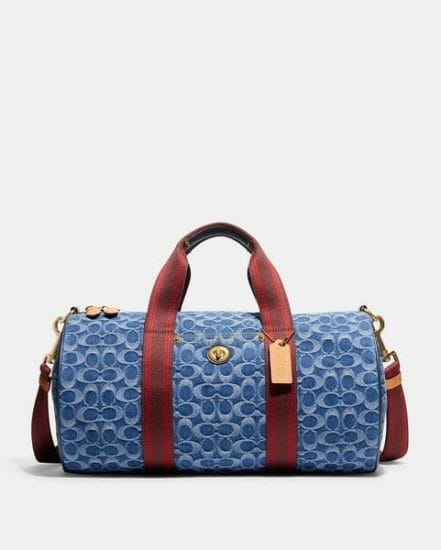 Fashion 4 Coach Duffle In Signature Denim