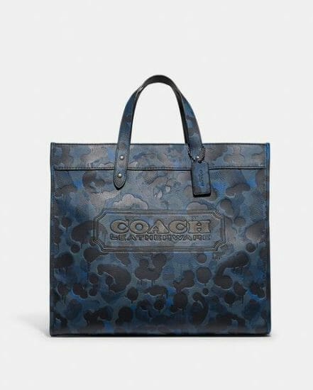 Fashion 4 Coach Field Tote 40 With Camo Print