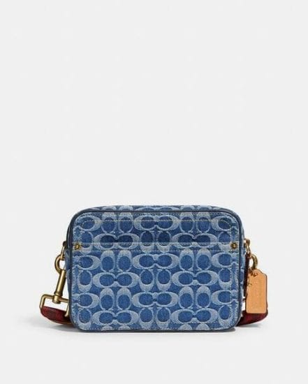 Fashion 4 Coach Flight Bag In Signature Denim
