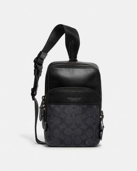 Fashion 4 Coach Gotham Sling Pack 13 In Signature Canvas