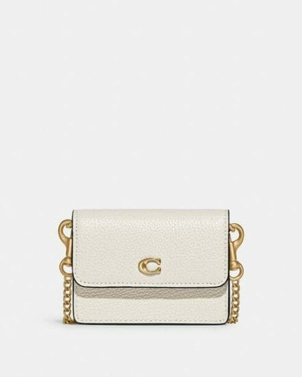 Fashion 4 Coach Half Flap Card Case