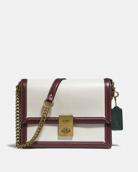 Fashion 4 Coach Hutton Shoulder Bag In Colorblock