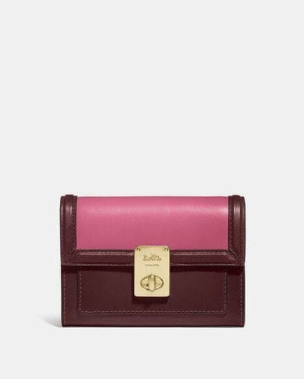 Fashion 4 Coach Hutton Wallet In Colorblock