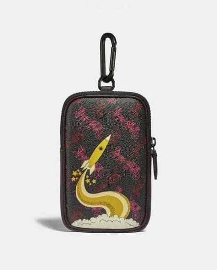 Fashion 4 Coach Hybrid Pouch 10 With Horse And Carriage Print And Rocket