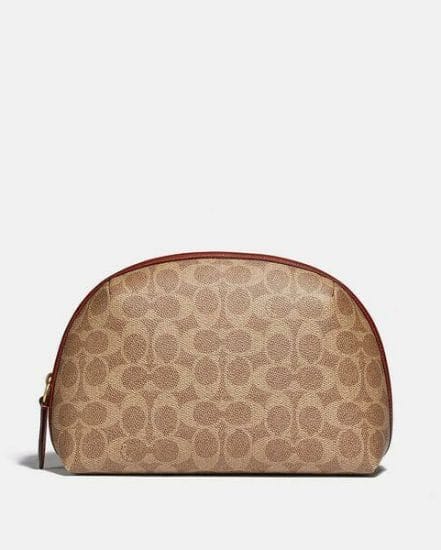 Fashion 4 Coach Julienne Cosmetic Case 22 In Signature Canvas