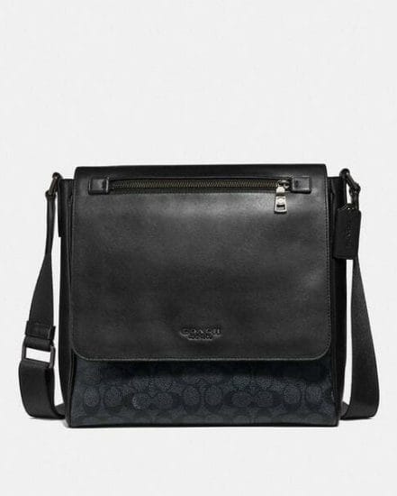 Fashion 4 Coach Kennedy Map Bag In Signature Canvas