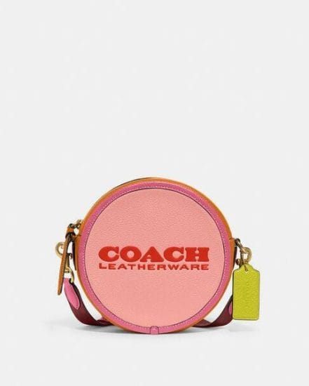 Fashion 4 Coach Kia Circle Bag In Colorblock