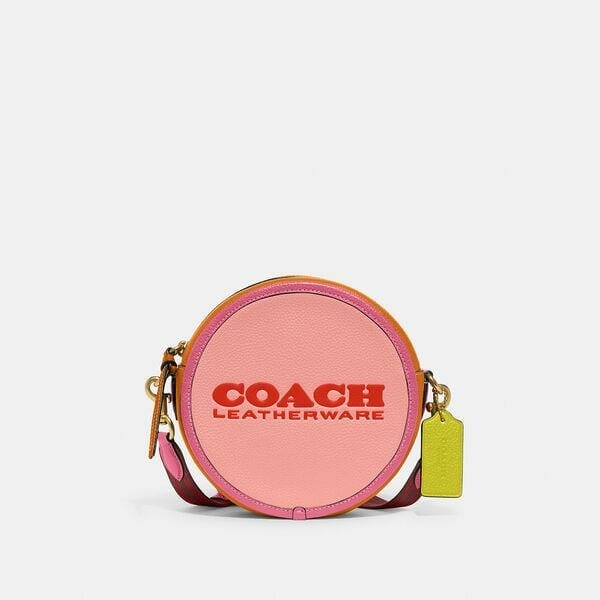 Fashion 4 Coach Kia Circle Bag In Colorblock