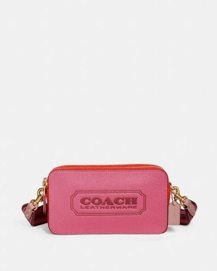 Fashion 4 Coach Kira Crossbody In Colorblock With Coach Badge