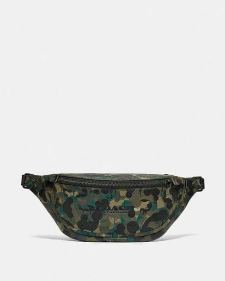 Fashion 4 Coach League Belt Bag With Camo Print