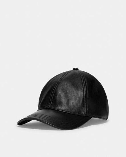Fashion 4 Coach Leather Baseball Cap