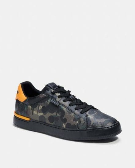 Fashion 4 Coach Lowline Low Top Sneaker With Camo Print