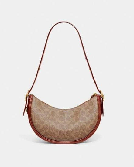 Fashion 4 Coach Luna Shoulder Bag In Signature Canvas