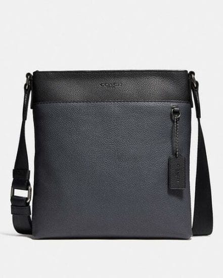Fashion 4 Coach Metropolitan Slim Messenger In Colorblock