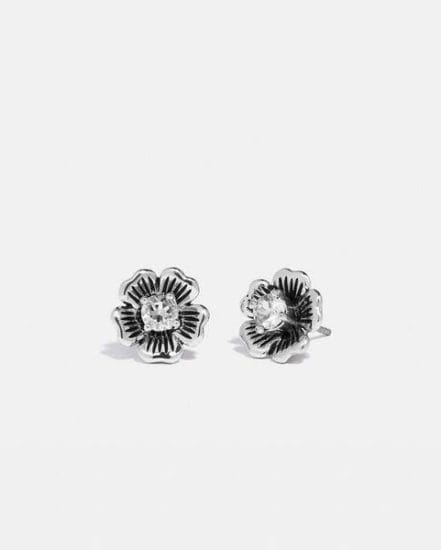 Fashion 4 Coach Mini Tea Rose 2-In-1 Stud Earrings